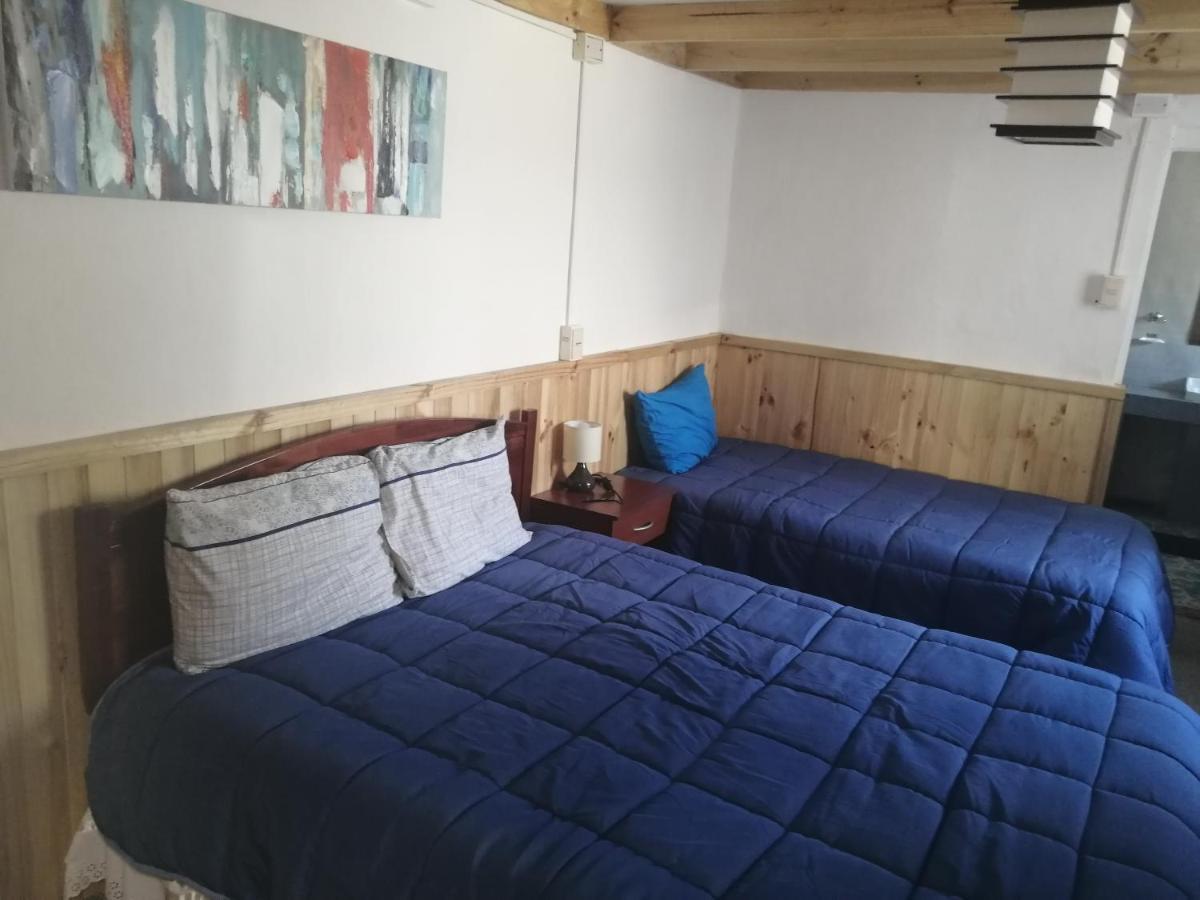 Hostal Y Cabanas Vientos Del Sur Puerto Ingeniero Ibanez Bagian luar foto
